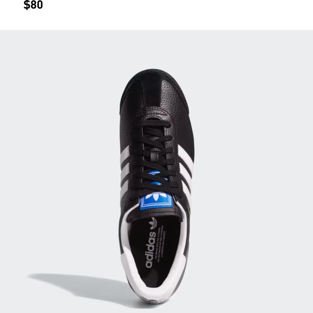 Adidas Samoa Black and White Sneakers - Picture 3 of 10